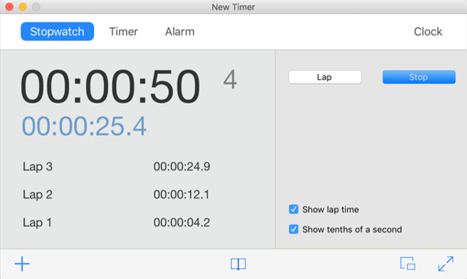 timer app for mac for projects